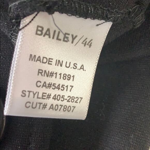 BAILEY 44 CROPPED WIDE LEG BLACK PANTS SIZE S - Picture 7 of 8
